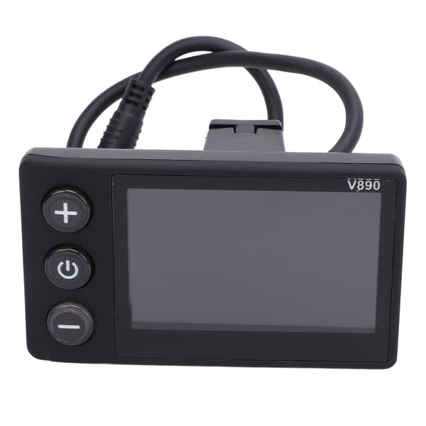 Multifunktionelt vandafvisende LCD-panel til elcykler, 22,2 mm, 24V, 36V, 48V, 60V