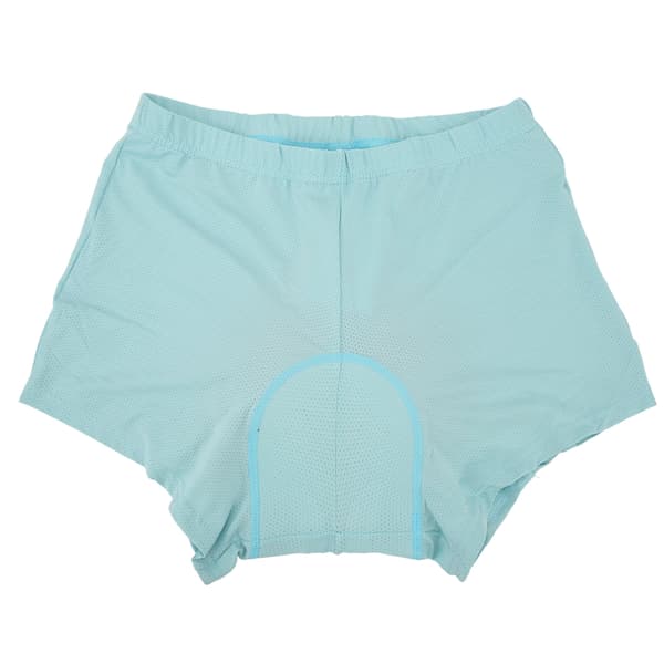 Unisex cykelunderkläder med ventilerande 3D silikonvaddering, sommarblå, 2XL