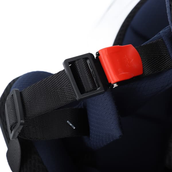 Helhjelm med flip-up til motorcykel til vinterbrug, mat sort, med ventilation og klart udsyn.