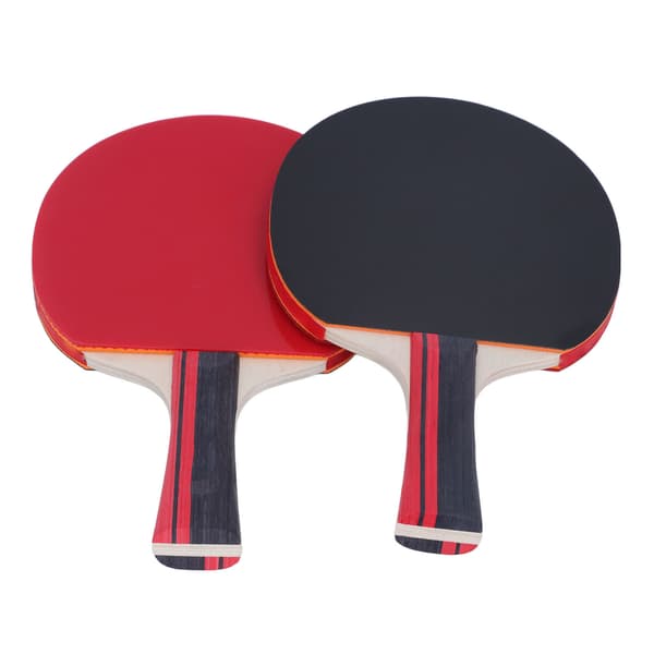 Professionellt bordtennisracketset med 3 bollar och högelastiskt halkfritt greppskydd