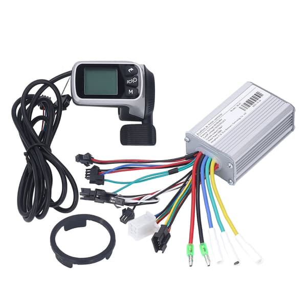 350W motorstyring med LCD-panel og tommelfingergas til 24V 36V 48V elcykel scooter