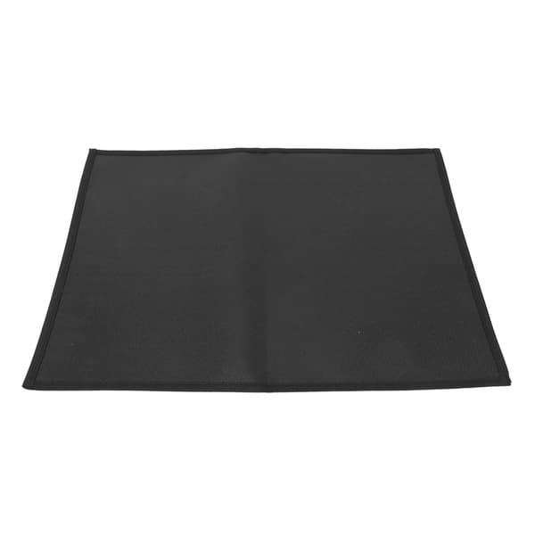 Brandsäker glasfibermatta, värmebeständig, för utomhusgrillar och eldar, 105x60cm
