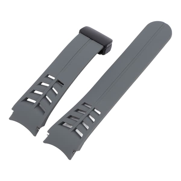 44mm silikonrem med magnetisk spenne for Galaxy Watch 7 6 5 4 Space Gray