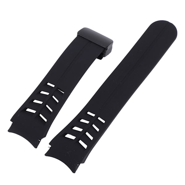 Silikonerem til Galaxy Watch 7 6 5 4 44mm Magnetisk Spænde Quick Release Sort