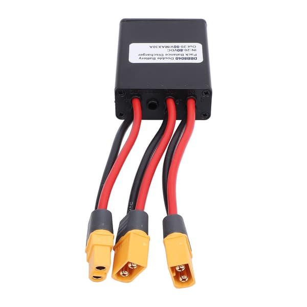 Dobbelt batteri afladningskonverter parallelt modul adapter XT60 20-80V til 250-3000W motor