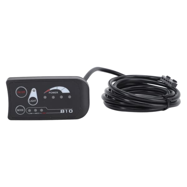 Elcykelkonverteringssæt med 17A controller, 250W-350W panel, S810 Triple Mode, DIY