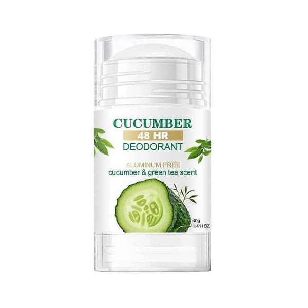 Agurk Deodorant Stick til kvinder, 48 timers beskyttelse deodorant, aluminiumsfri