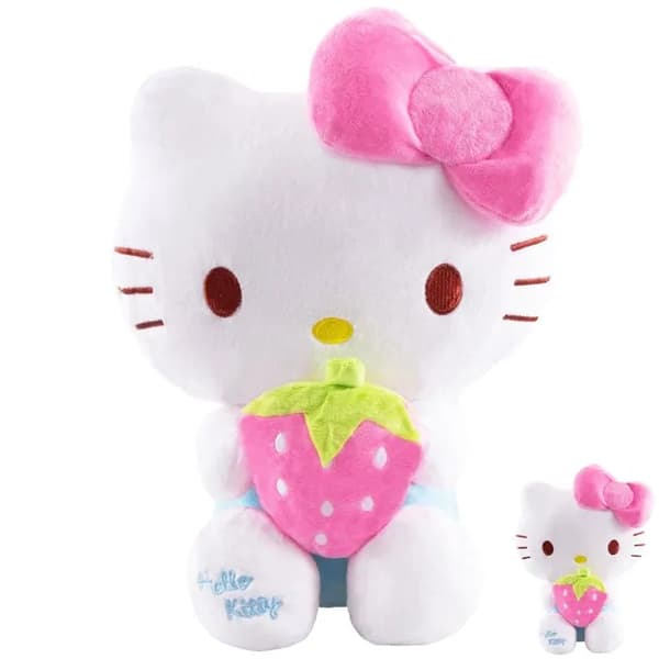Bedårande Hello Kitty plyschleksaker, anime-plyschdjur, söta dockor