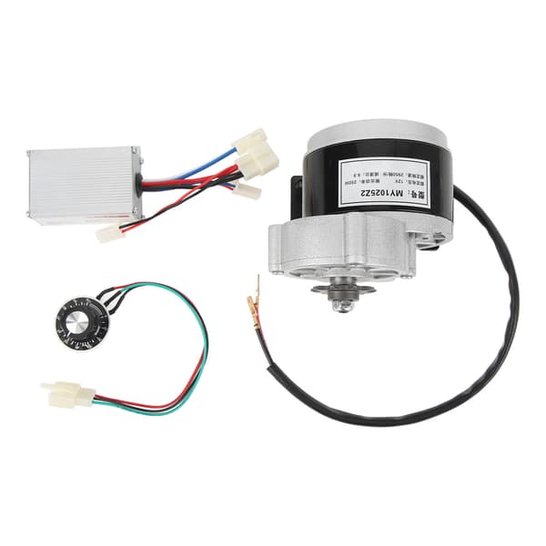 Elektrisk cykelmodifikationssæt med 12V 250W reduktionsmotor og tre-leder controller