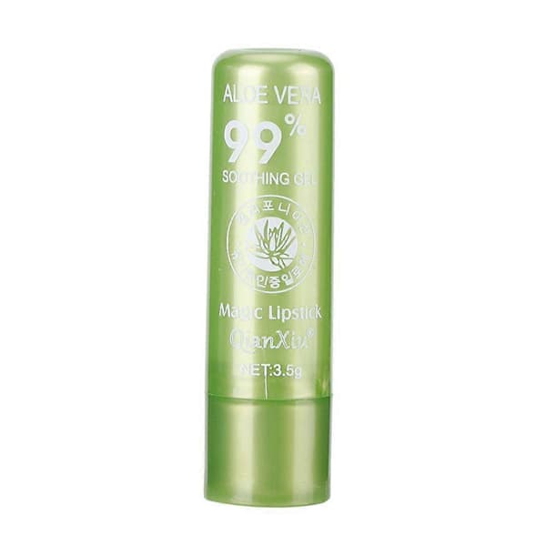 Aloe vera fugtgivende farveskiftende læbepomade, læbeglans, makeupværktøjer