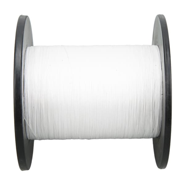 PE Flätad Fiskelina, 8 Trådar, 500m, Ultrastark Multifilament, Vit, för Havsfiske