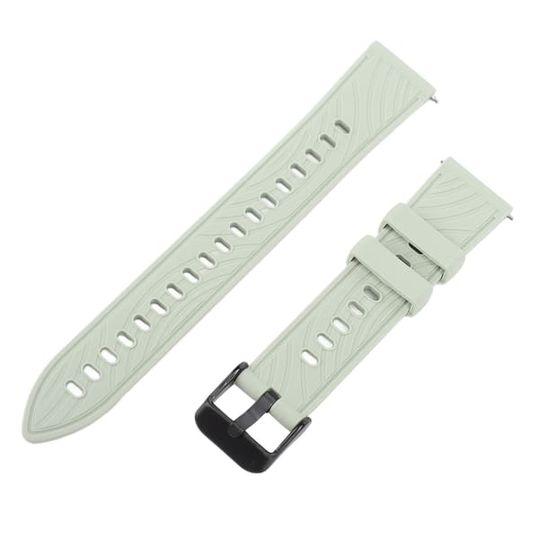 Silikonarmband för GT4 med snabbkoppling, mjukt, andningsbart, grönt smartur