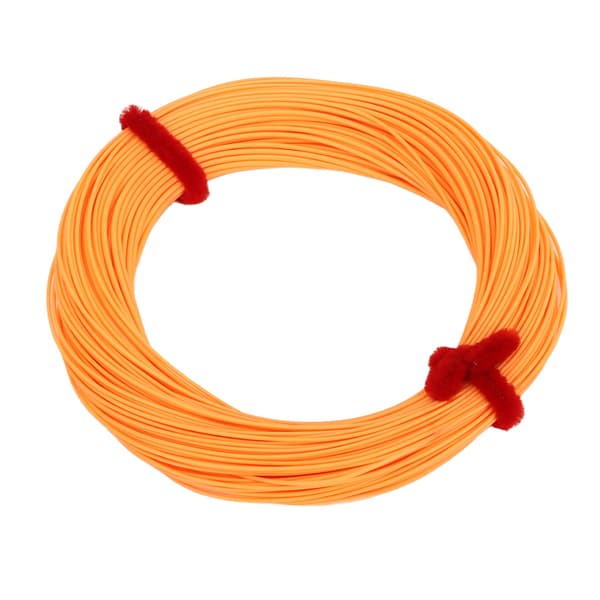 Flugfiskelina 30m Polyesterfiber Högteknologisk Beläggning Orange