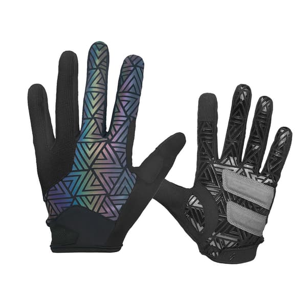Unisex Reflekterende Skridsikre Touchscreen Fuld Finger Cykelhandsker til Mountainbiking