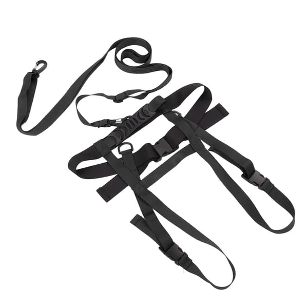 Justerbar Skisele for Barn i Nylon med Teksturerte Stropper for Trening og Fallforebygging