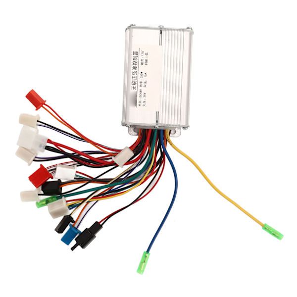 48V 350W børsteløs controller til elcykler og elløbehjul, aluminiumslegering