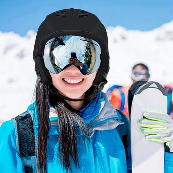 Justerbar lett skihjelm for voksne for hodebeskyttelse under vintersykling og snowboardkjøring