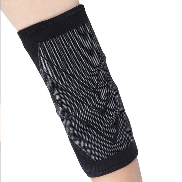 2 st elastiskt armbågsskydd i nylon 3D andningsbart tyg för tävlingssporter XL