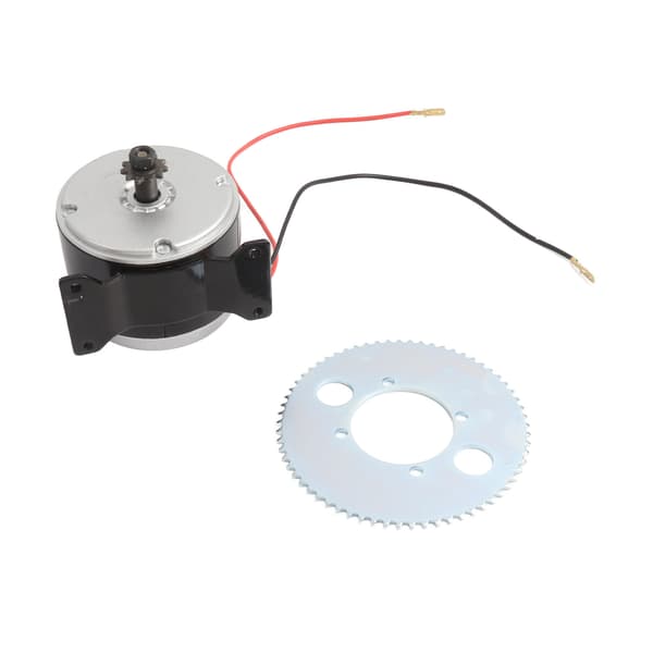 24V 250W Elcykelmotor og Controller Konverteringssæt i Aluminiumslegering med Børster