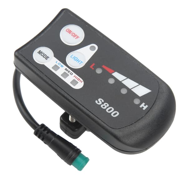 S800 LED-display til 36V 48V Universal El-cykel/løbehjul med vandtæt stik
