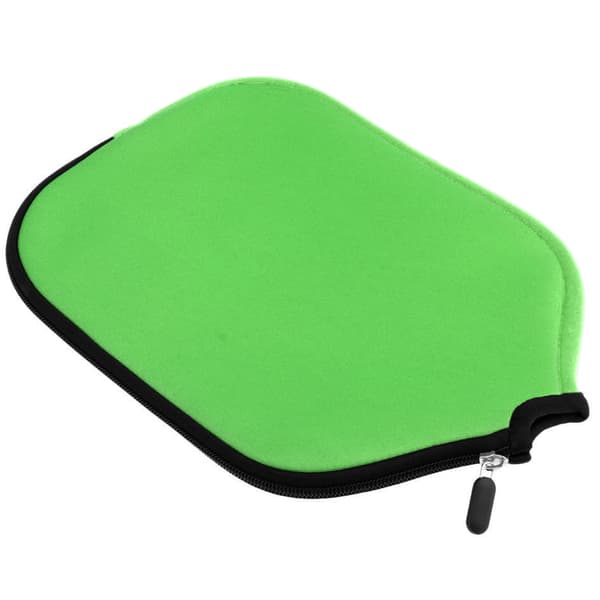 Neoprenskydd för pickleballracket, skyddar mot smuts och stötar, med dragkedja.