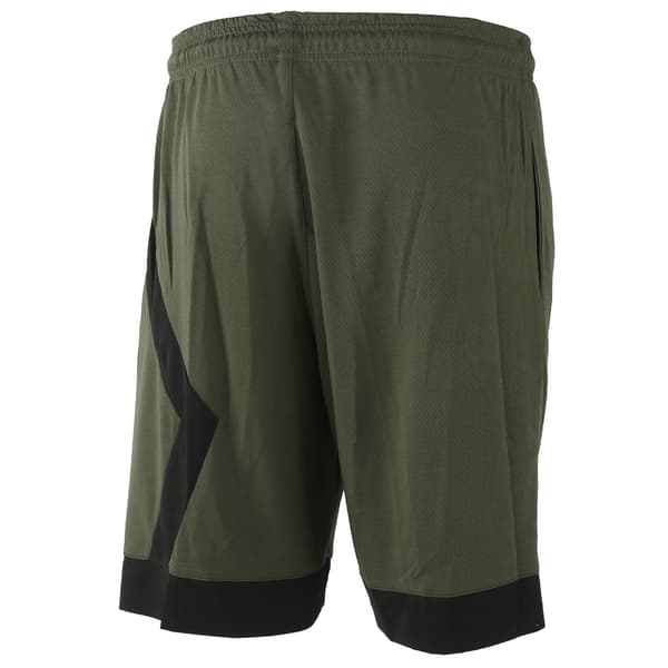 Sommer sportsshorts til mænd, hurtigtørrende, træning, basketball, løb, grøn, XL