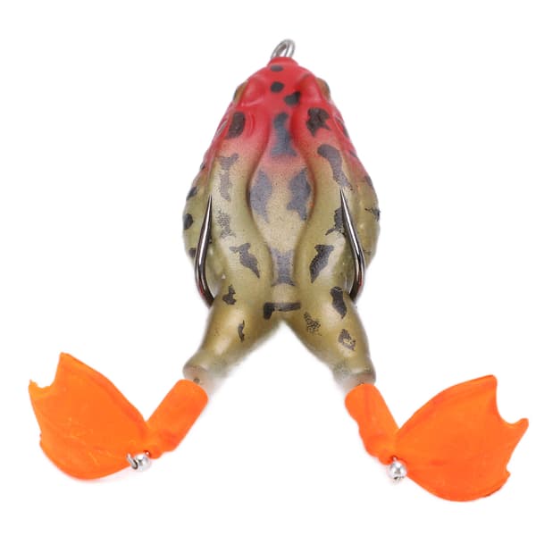 Thunder Frog Baits Flytande Drag med Två Propellrar för Abborrfiske, Ormhuvudfisk, Lax, PVC, 9.5cm
