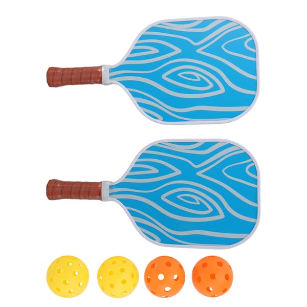 Fiberglas Pickleball Paddle Sæt med 4 Bolde og Opbevaringstaske