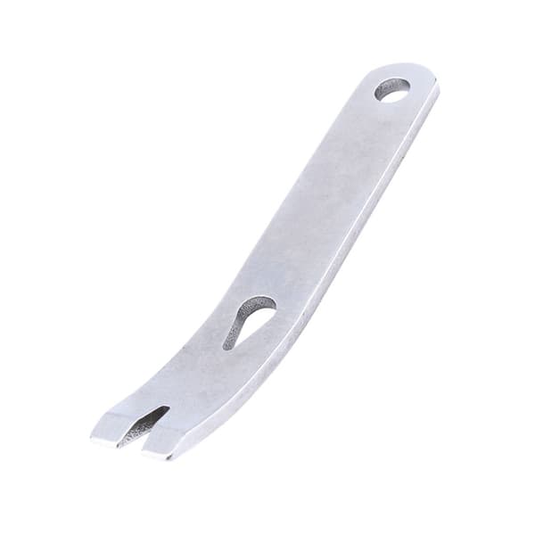 Multifunktionelt Mini Koben Nøglering Værktøj, Rustfrit Stål, til Overlevelsesbrug og Skrabning.
