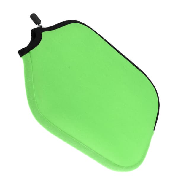 Neoprenskydd för pickleballracket, skyddar mot smuts och stötar, med dragkedja.