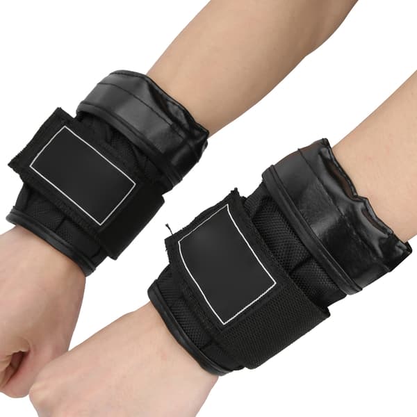 2 st justerbar handledsviktsväska 1-4 kg PU-läder boxning träningsutrustning