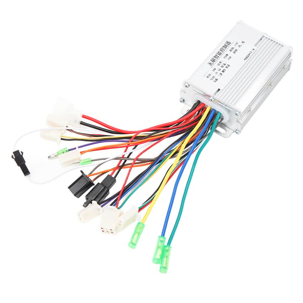 24V 250W Børsteløs Elcykel Controller, Aluminiumslegering med Brandhæmmende Ledninger
