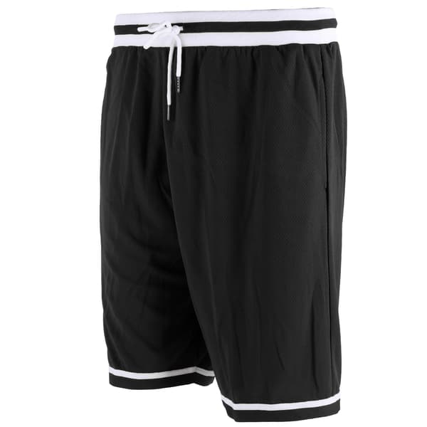Herre hurtigtørrende sportsshorts, sommer, løb, træning, åndbare med striber, XXL