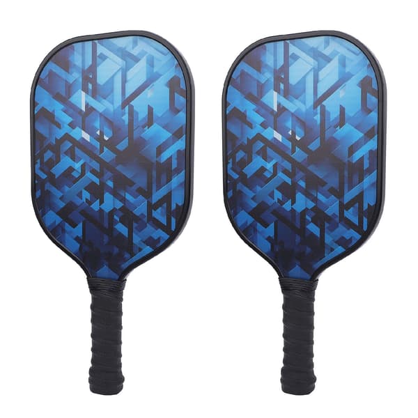 Fiberglas Pickleball Bat Sæt med Honeycomb Kerne, 2 Bolde og Taske