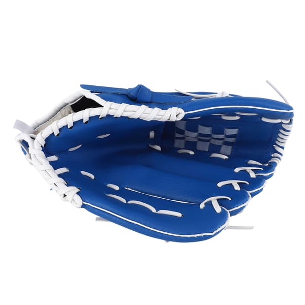 12,5 tums blå softbollhandske, basebollhandske för utomhusträning