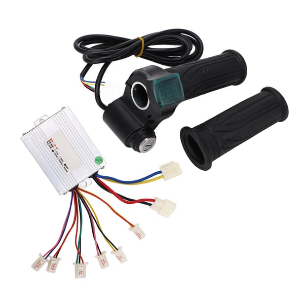 Elcykel Motor Controller Kit 48V 350W Strømdisplay med Beskyttelse og Gas til Gør-det-selv