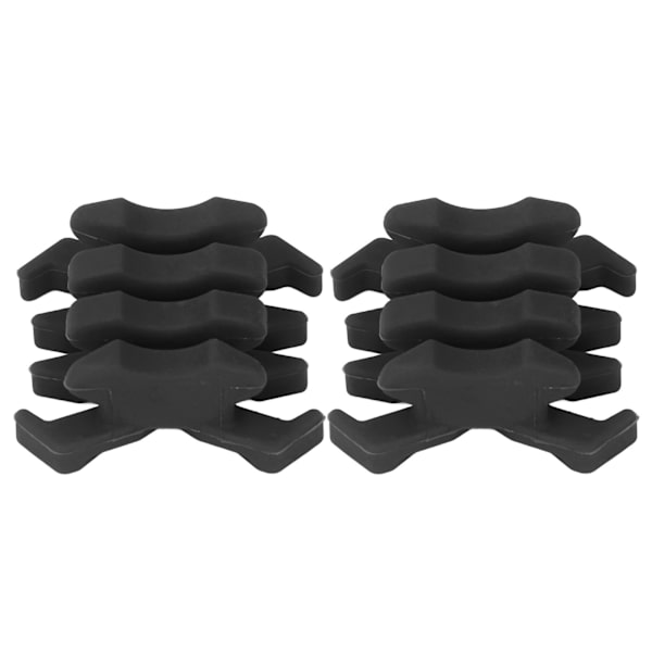 Gummikrabbeformet stabilisator til compoundbuer med delte lemmer - Sort