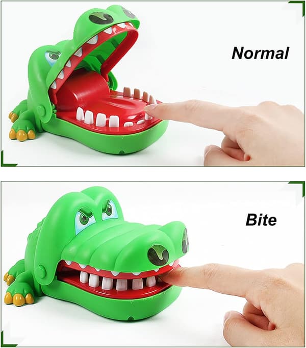 Krokodillelegetøj