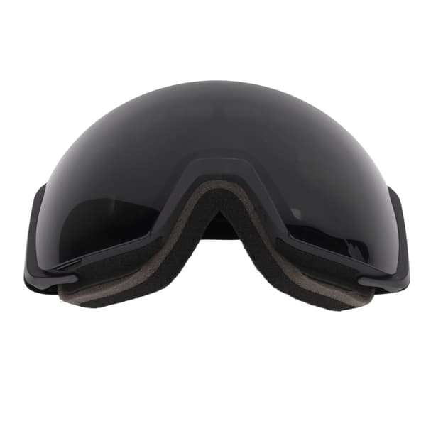 Skibriller med utskiftbare magnetiske linser, antidugg, doble lag, for menn og kvinner, svart