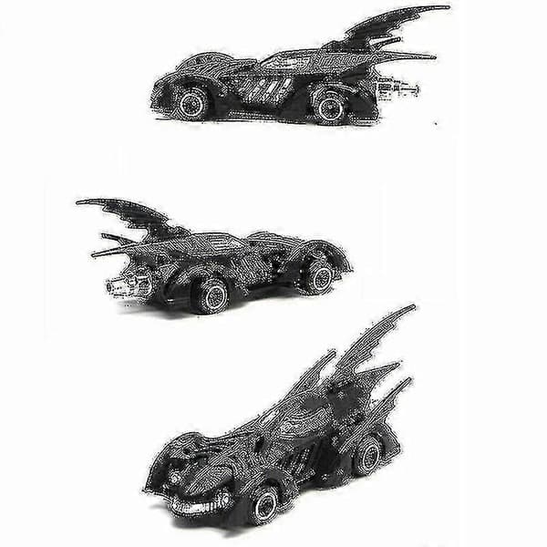 Set med 6 Batmobile Billeksaksfordon Metall 25-26