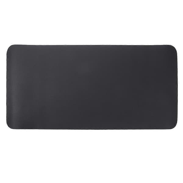 Svart skrivebordsmusematte for beskyttelse, stor gamingmusematte