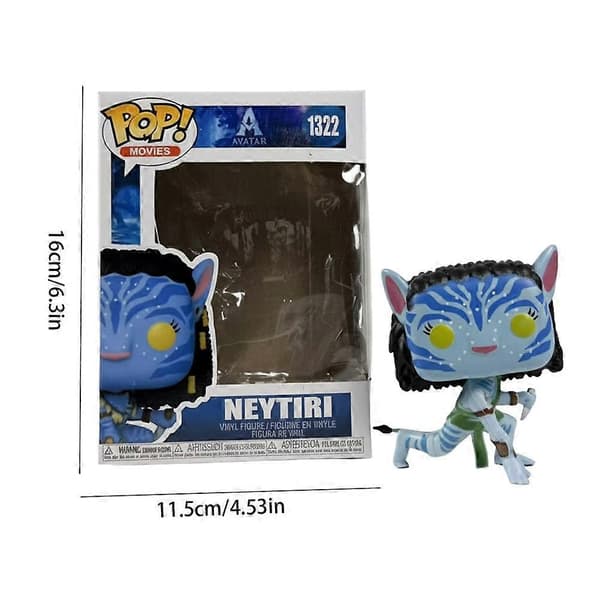 Populär vinylfigurset Avatar Disney-karaktärer för samlingsvisning 1322