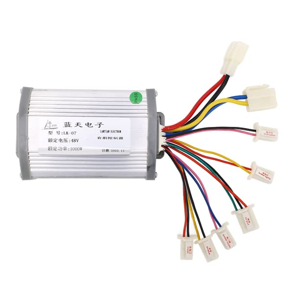48V 1000W Motorhastighetskontroller for elektrisk sykkel/scooter børstemotorkonvertering