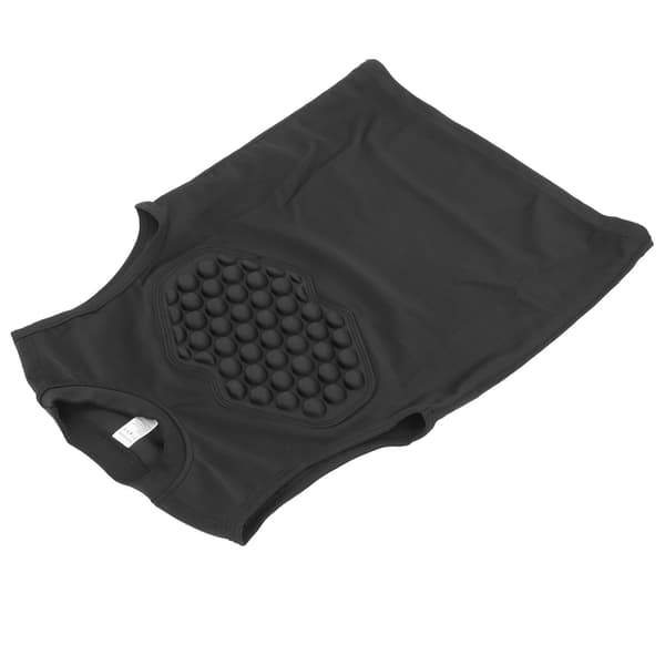 Ungdoms kompressionsvest/trøje med polstring til sport