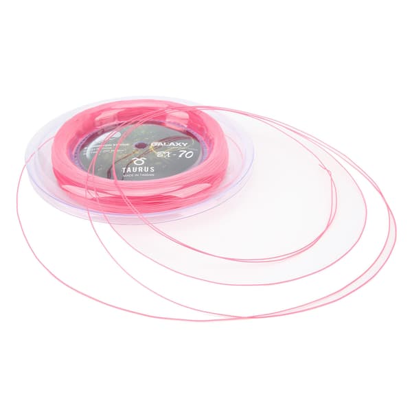 POWERTI BX70 Højelastisk Nylon Badmintonstreng 0,7 mm 200 m Pink til Ketchere