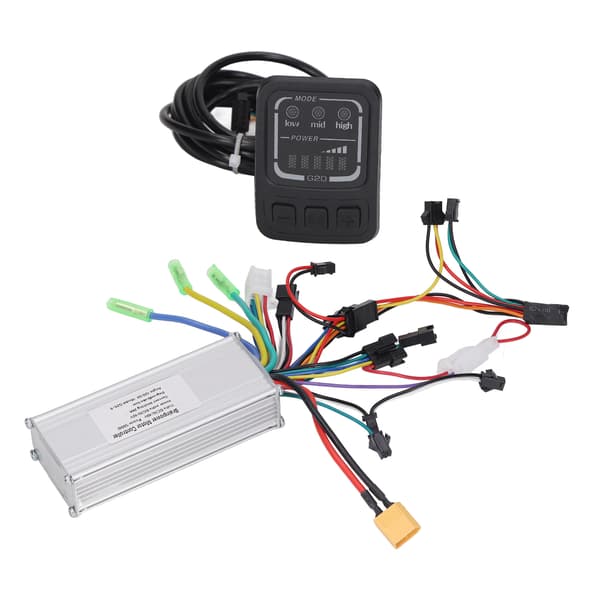 36V 48V 500W elektrisk sykkelmotorkontroller med displaypanel G20 scootertilbehørssett