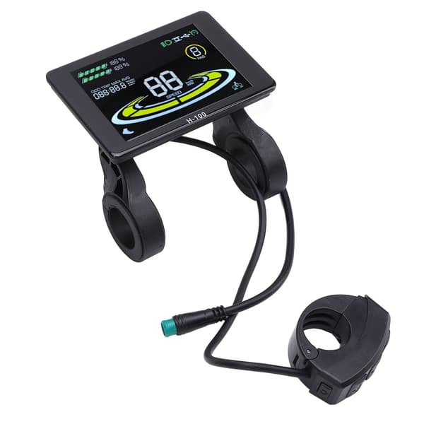 LCD-instrumentpanel med hastighedsvisning til el-scooter, 5-benet H-100, vandtæt