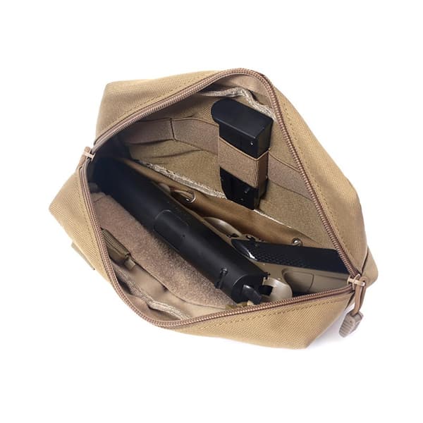 Mini Drop Fanny Pack Nylon Midjeväska för Bröstrigg AVS JPC CPC Utomhusträning