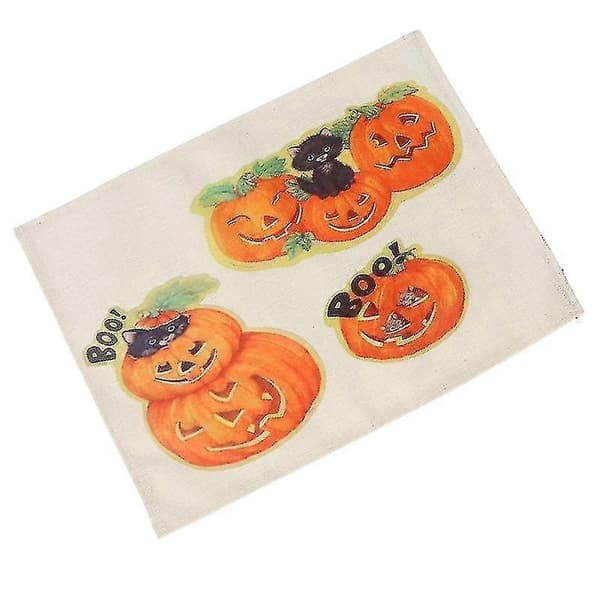 2 stk. Halloween Bordbrikker til Halloween-dekorasjoner