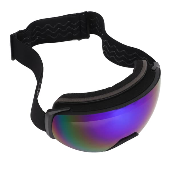 Antidugg skibriller med utskiftbare magnetiske linser, dobbeltlag, for menn og kvinner, blå.